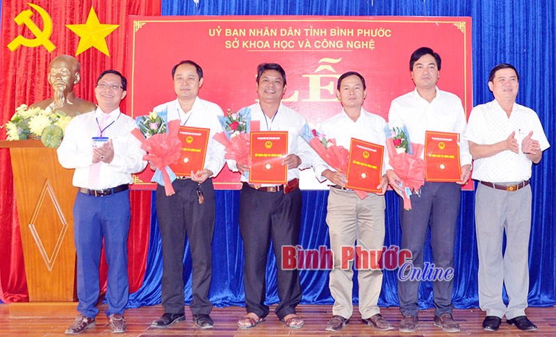 Sở KH-CN c&ocirc;ng bố c&aacute;c quyết định sau sắp xếp bộ m&aacute;y