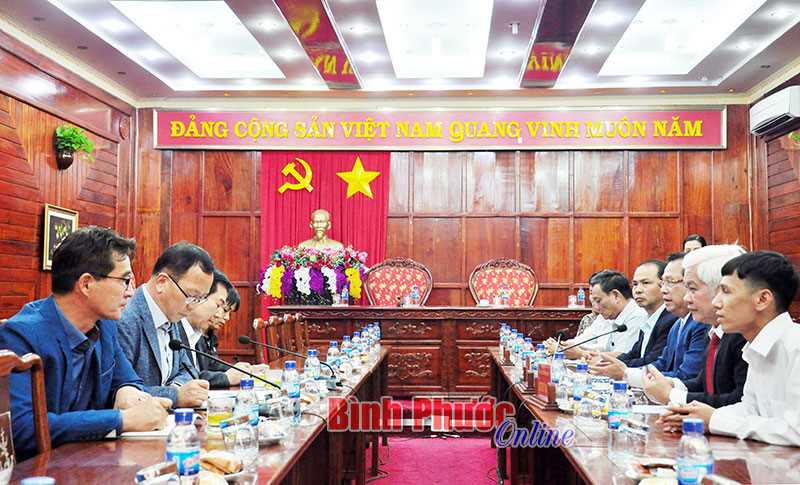 L&atilde;nh đạo tỉnh tiếp doanh nghiệp Trung Quốc, H&agrave;n Quốc