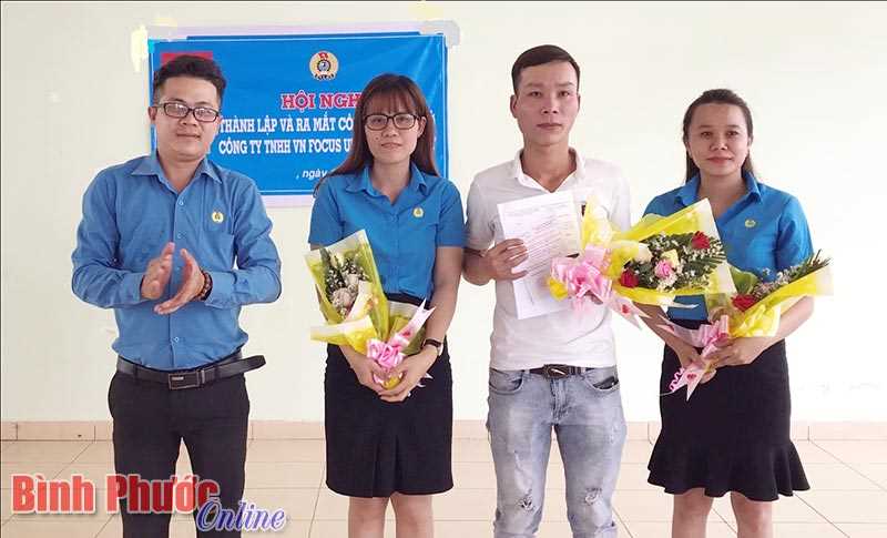 Thành lập CĐCS Công ty TNHH Việt Nam Focus Underwear Asist