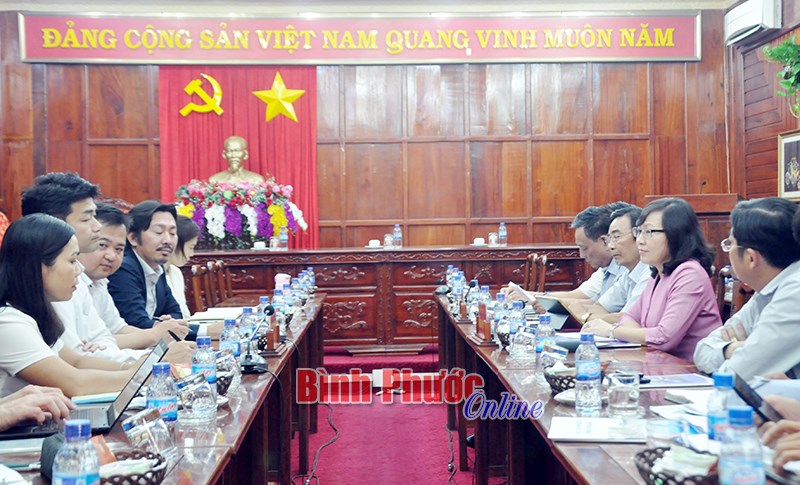 Đo&agrave;n c&ocirc;ng t&aacute;c Nhật Bản t&igrave;m hiểu đầu tư tại B&igrave;nh Phước