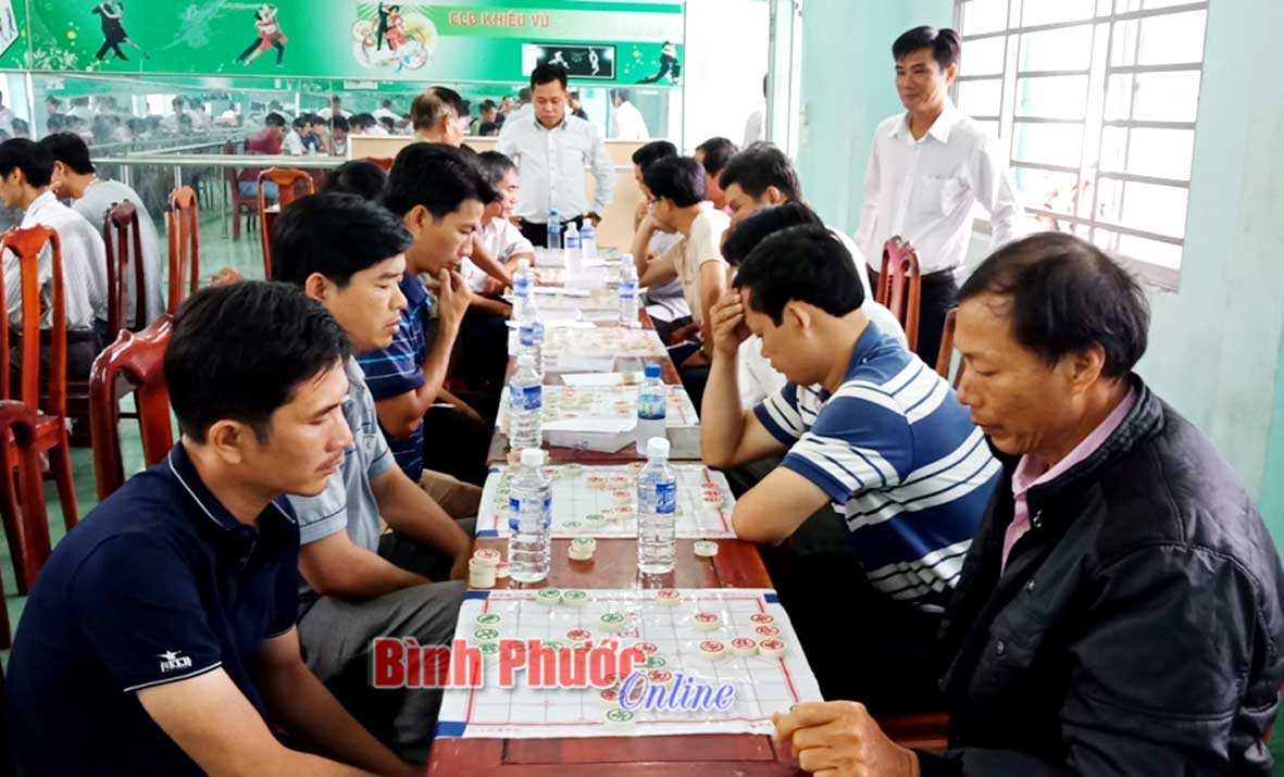 Lộc Ninh, Chơn Thành tổ chức giải vô địch cờ tướng