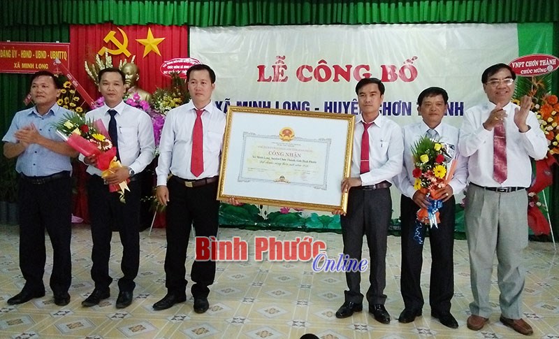 Xuân trên xã nông thôn mới Minh Long