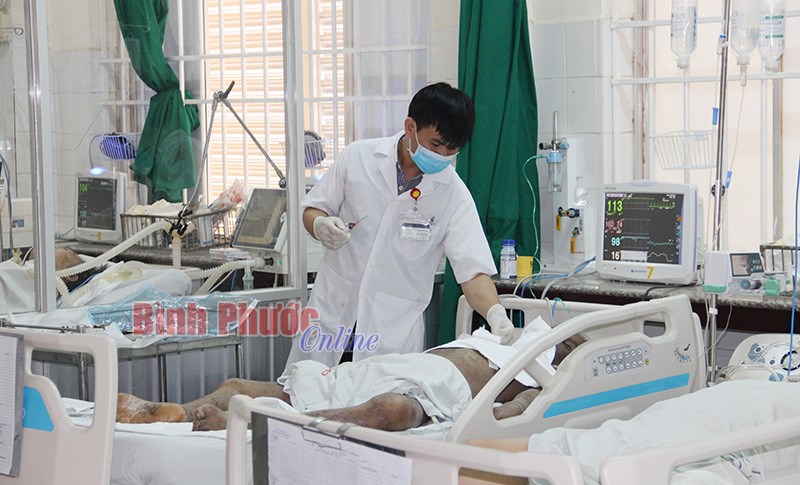 57 ca cấp cứu vì tai nạn giao thông