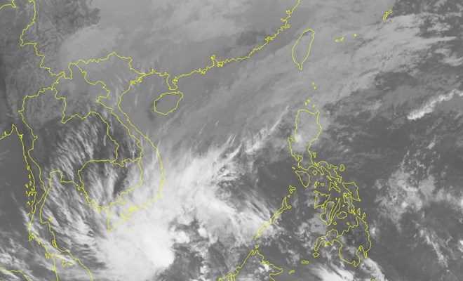 Cơn bão đầu tiên của năm 2019 đang hướng về phía mũi Cà Mau