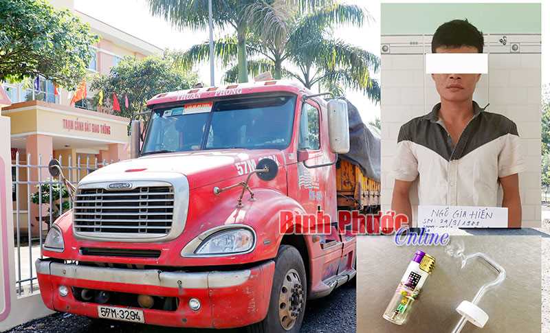 Ph&aacute;t hiện t&agrave;i xế container dương t&iacute;nh với ma t&uacute;y