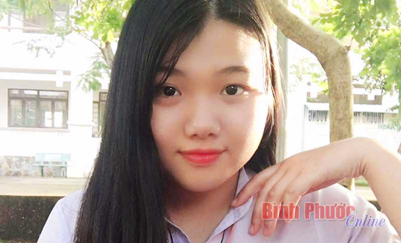  Nữ sinh đoạt giải nhất cấp tỉnh môn Ngữ văn