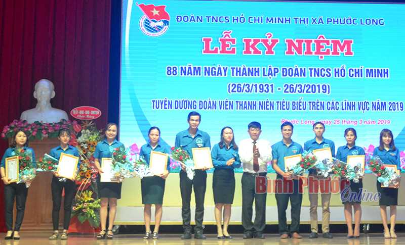 Phước Long, Ph&uacute; Riềng kỷ niệm 88 năm Ng&agrave;y th&agrave;nh lập Đo&agrave;n TNCS Hồ Ch&iacute; Minh