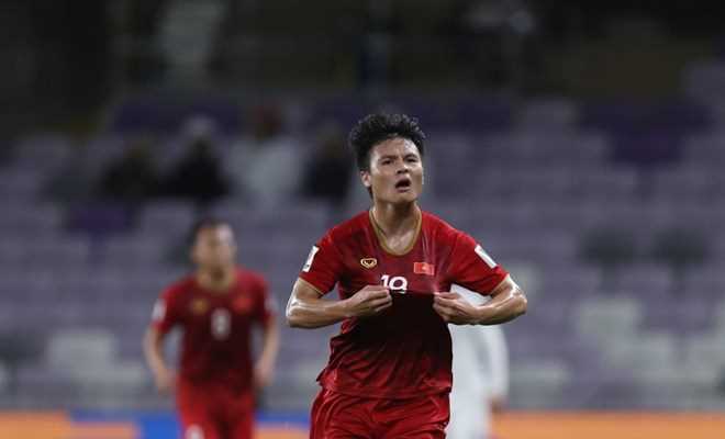 Nguyễn Quang Hải giành giải Bàn thắng đẹp nhất Asian Cup 2019