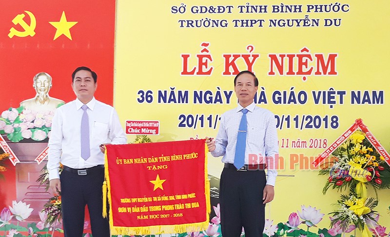 THPT Nguyễn Du nỗ lực xây dựng trường chuẩn quốc gia