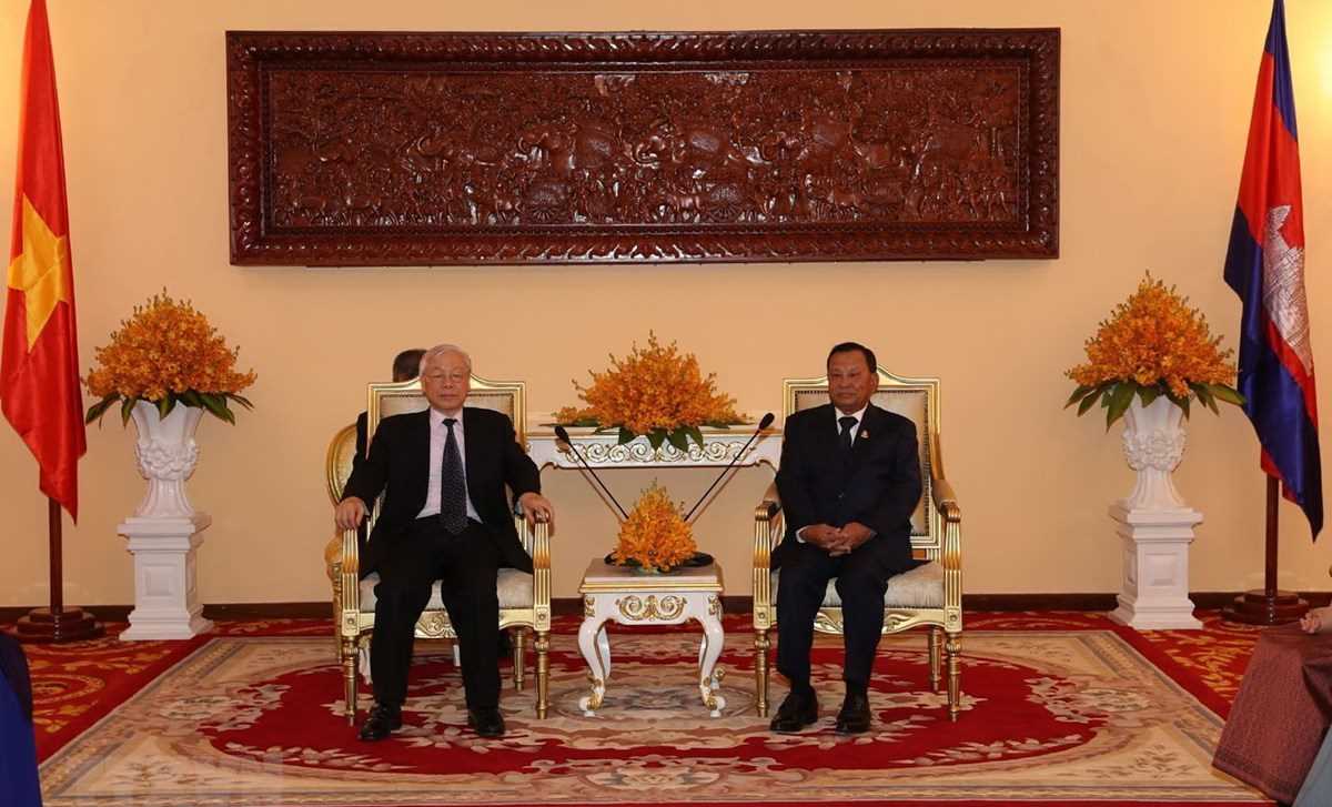Kh&ocirc;ng ngừng củng cố, ph&aacute;t triển quan hệ Việt Nam-Campuchia