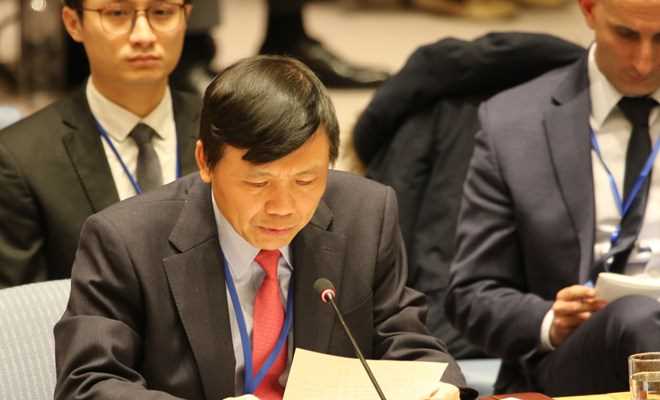 Việt Nam k&ecirc;u gọi LHQ th&uacute;c đẩy sự tu&acirc;n thủ c&aacute;c nghị quyết về Trung Đ&ocirc;ng