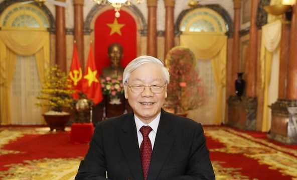 Lời ch&uacute;c Tết Kỷ Hợi của Tổng B&iacute; thư, Chủ tịch nước Nguyễn Ph&uacute; Trọng