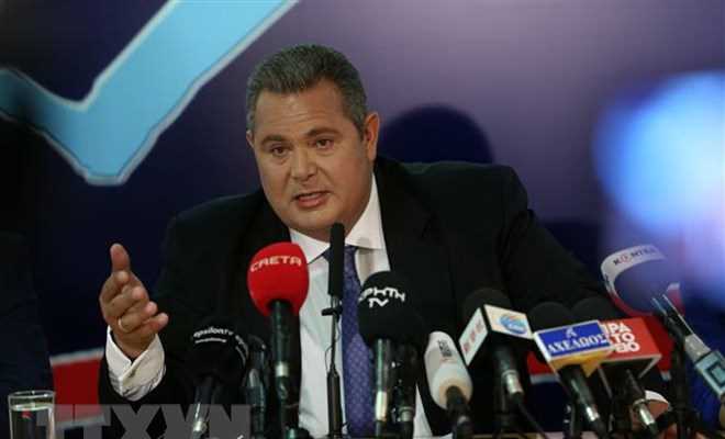 Bộ trưởng Quốc phòng Hy Lạp từ chức trước khi bỏ phiếu về Macedonia