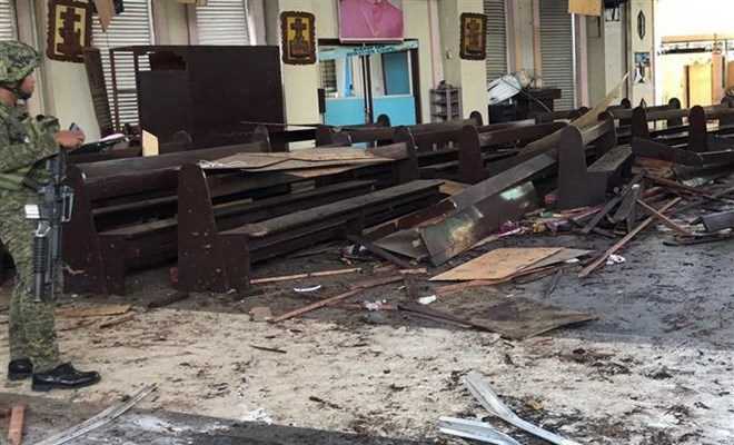 Tổ chức IS nhận đứng sau vụ đánh bom nhà thờ Philippines