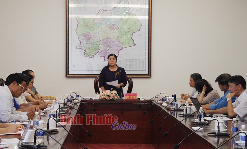 Thường trực Tỉnh ủy giao ban qu&yacute; 1/2019 khối mặt trận v&agrave; c&aacute;c đo&agrave;n thể 