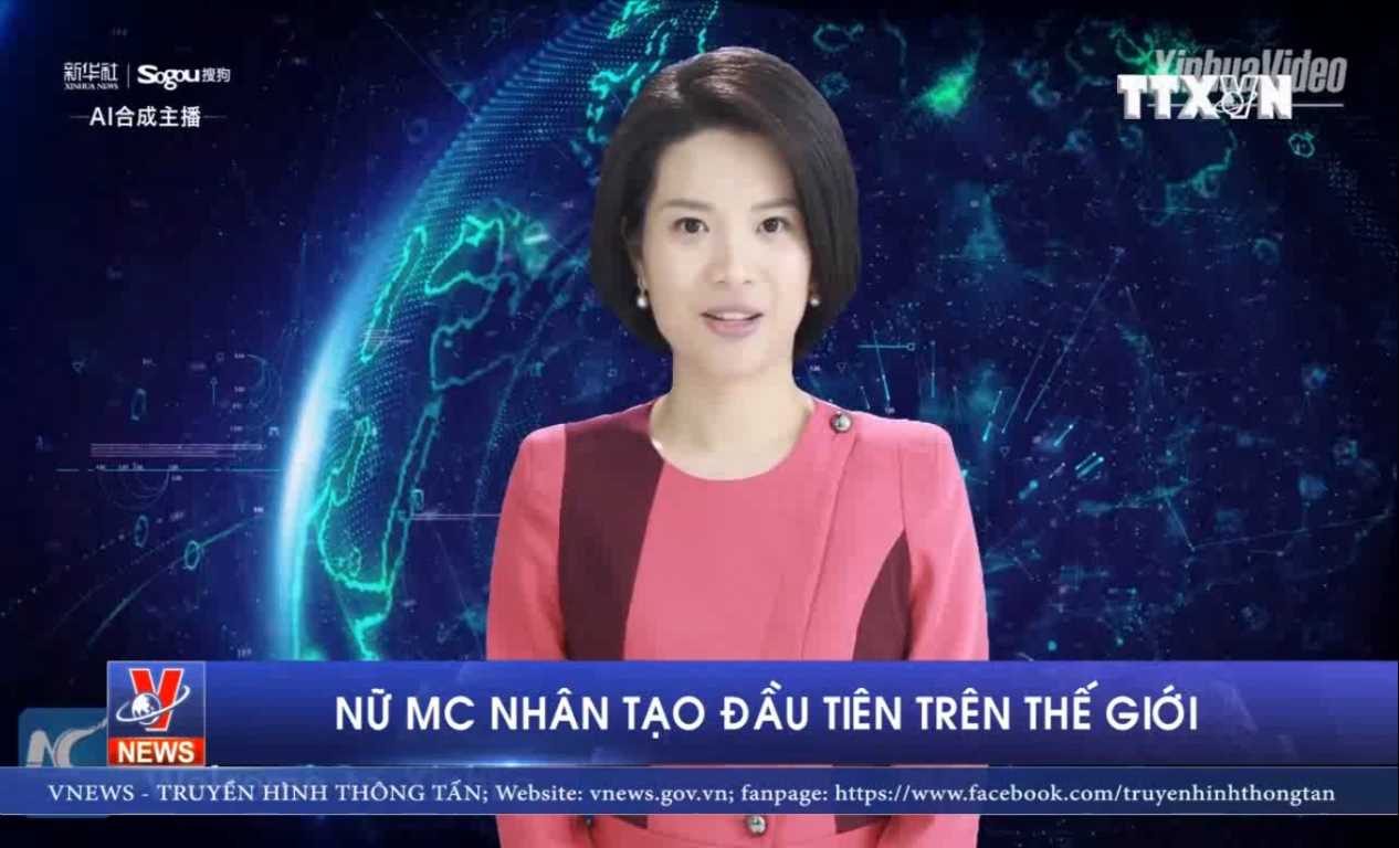 [Video] Nữ MC ảo đầu tiên trên thế giới chính thức dẫn chương trình