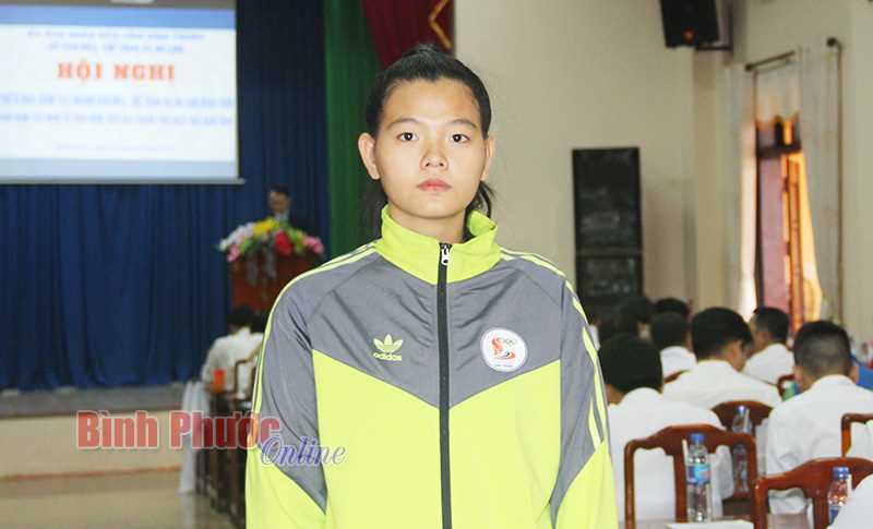 Vận động viên taekwondo Pít Thị AnhThư 