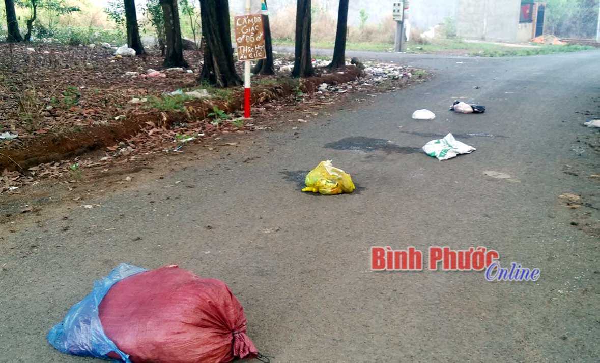 R&aacute;c tr&agrave;n ra đường