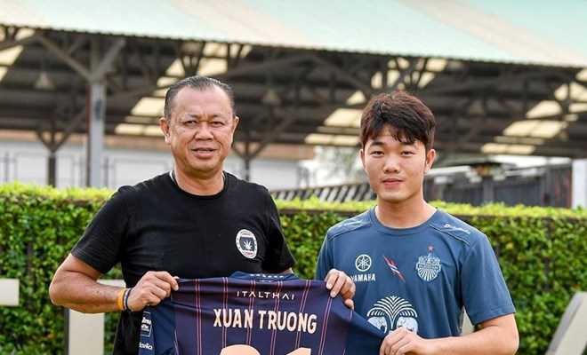 Lương Xuân Trường chính thức ra mắt câu lạc bộ Buriram United