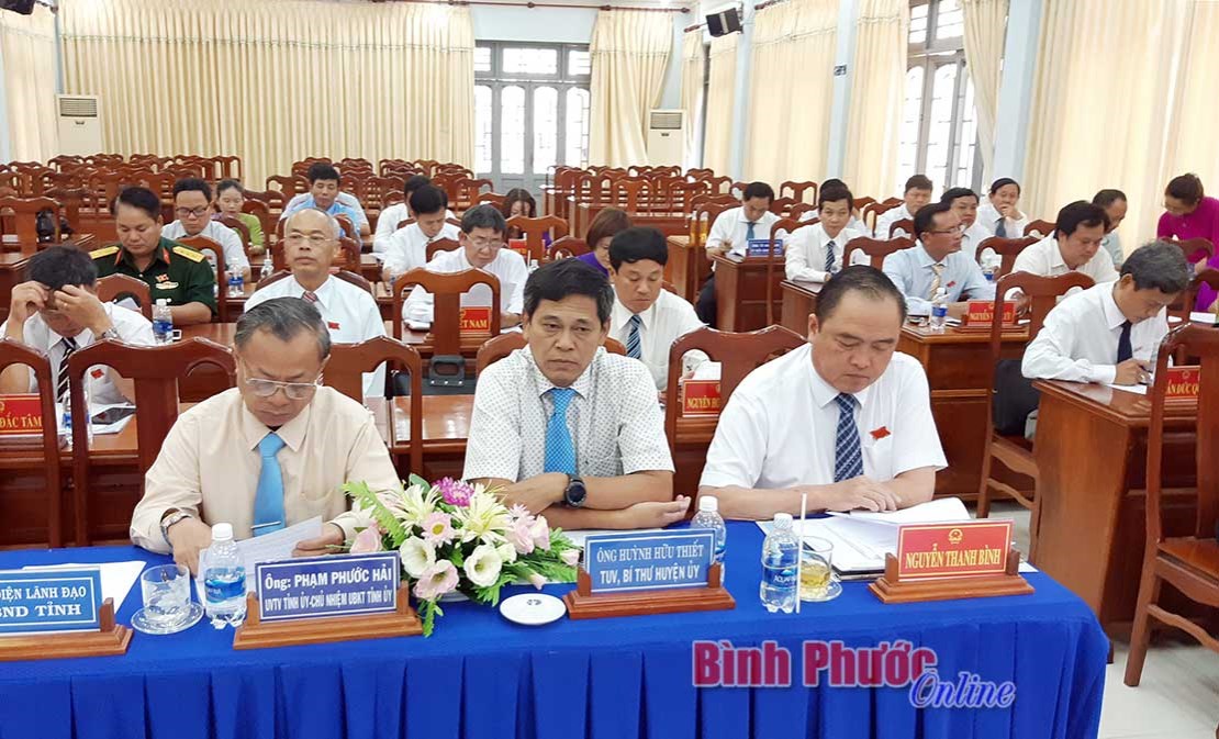 HĐND Bù Đăng b&acirc;̀u Phó chủ tịch UBND huy&ecirc;̣n