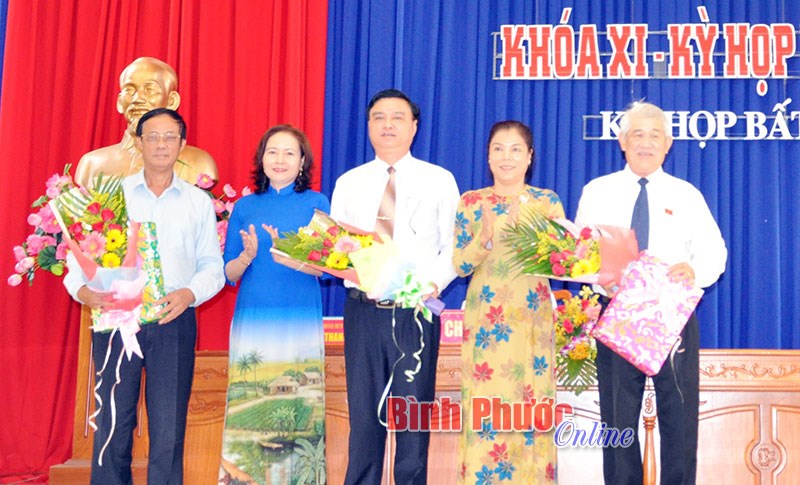 Hớn Quản c&oacute; chủ tịch UBND huyện mới