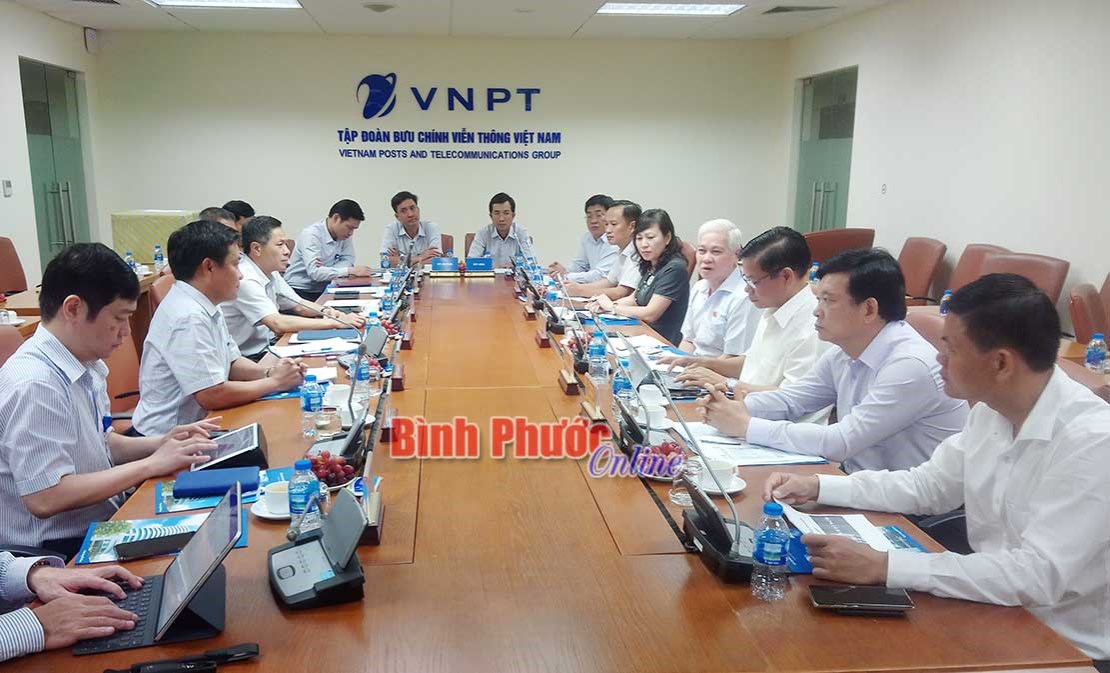 B&igrave;nh Phước chọn VNPT l&agrave;m đối t&aacute;c để x&acirc;y dựng ch&iacute;nh quyền điện tử, đ&ocirc; thị th&ocirc;ng minh