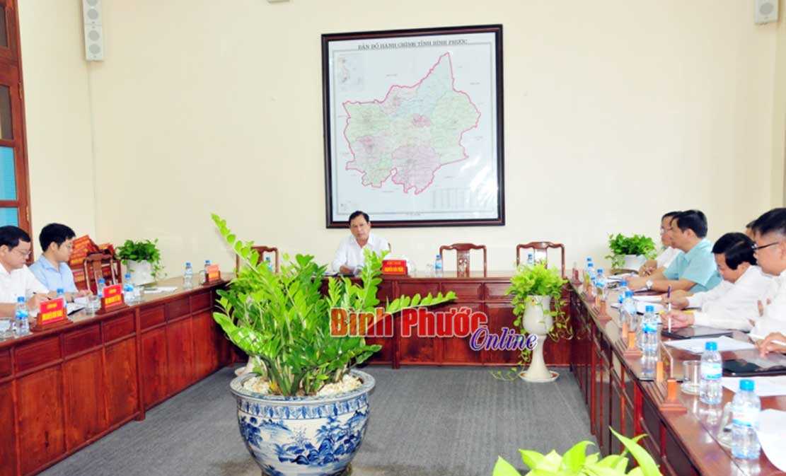 Giải quyết khó khăn, vướng mắc dự án Becamex - Bình Phước