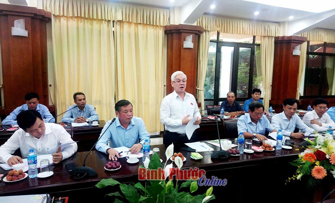 B&igrave;nh Phước kiến nghị Bộ NN&PTNT hỗ trợ ph&aacute;t triển ng&agrave;nh điều