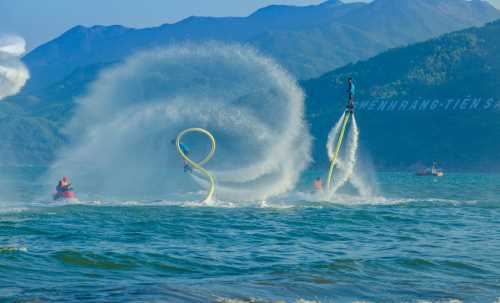 Những tiết mục đặc sắc trên biển quảng bá cảnh đẹp ở Quy Nhơn