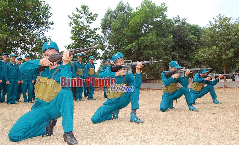 LLVT B&ugrave; Đốp n&acirc;ng cao chất lượng huấn luyện