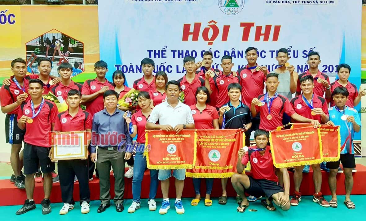 Bình Phước xếp 5/17 đoàn tại hội thi thể thao các DTTS toàn quốc