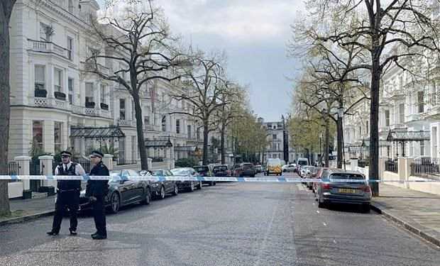 Anh: Xảy ra nổ súng gần đại sứ quán Ukraine tại London