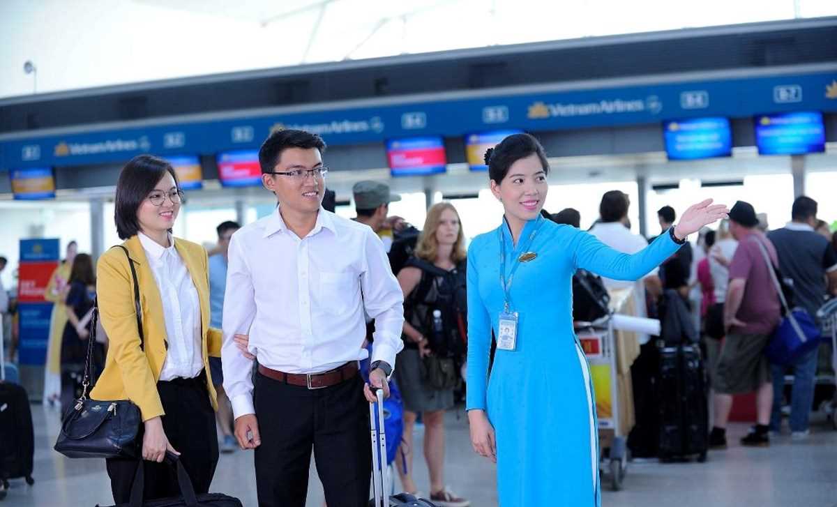 Vietnam Airlines công bố dịch vụ làm thủ tục hàng không nhanh chóng
