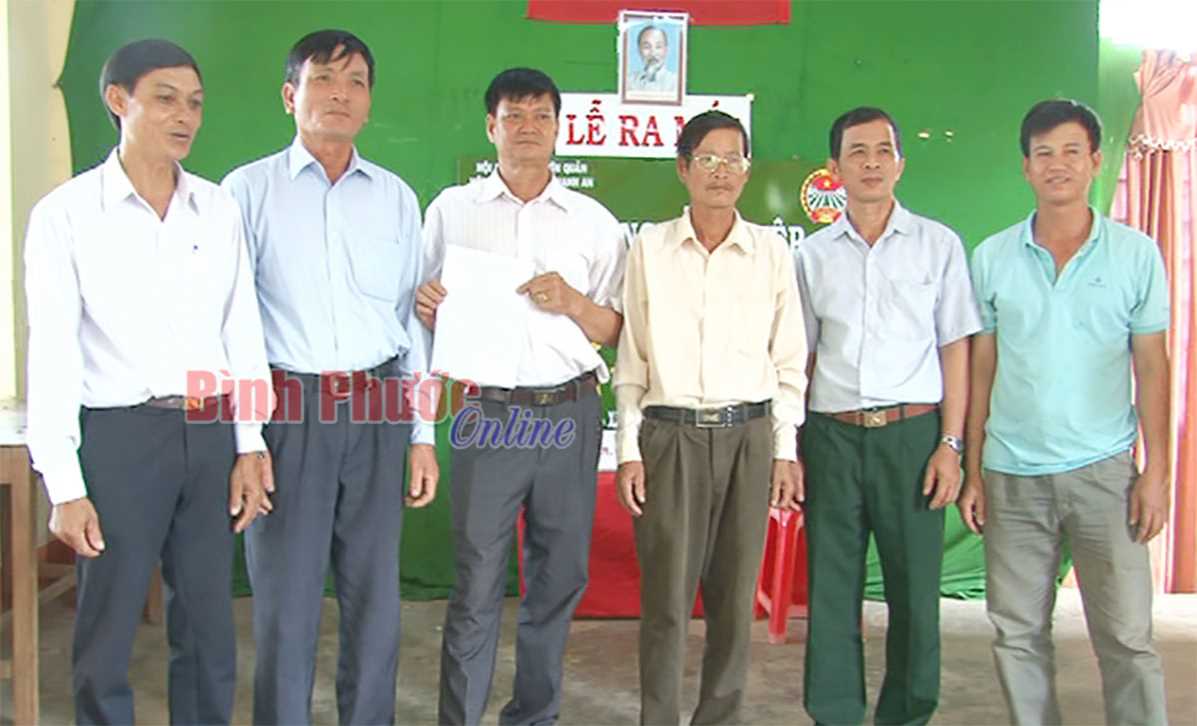 Lễ ra mắt Tổ hội nghề nghiệp sản xuất và chế biến điều xã Thanh An 