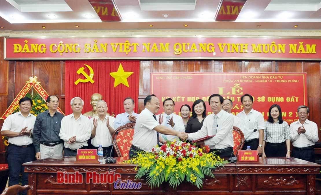 Ký kết hợp đồng đầu tư dự án khu du lịch Suối Cam giai đoạn 2