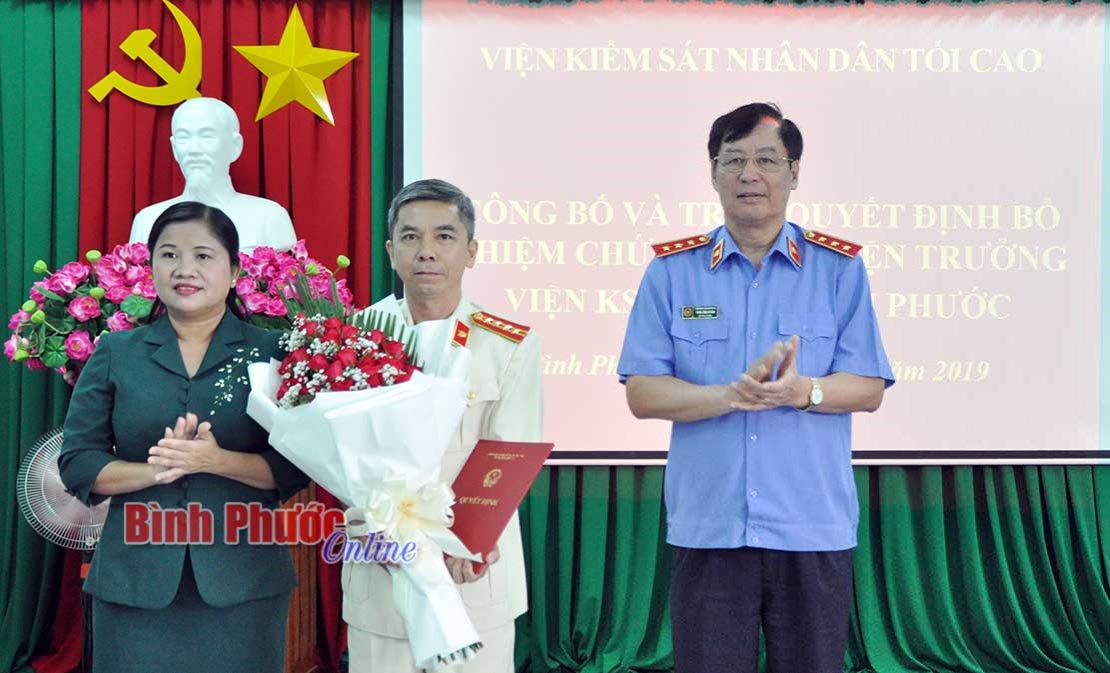 Đồng ch&iacute; Vũ Văn Chương được bổ nhiệm Ph&oacute; viện trưởng Viện KSND tỉnh