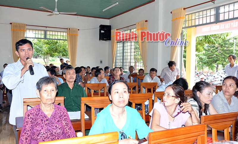 Cử tri B&ugrave; Đăng kiến nghị cần c&oacute;&nbsp;giải ph&aacute;p ổn định gi&aacute; n&ocirc;ng sản