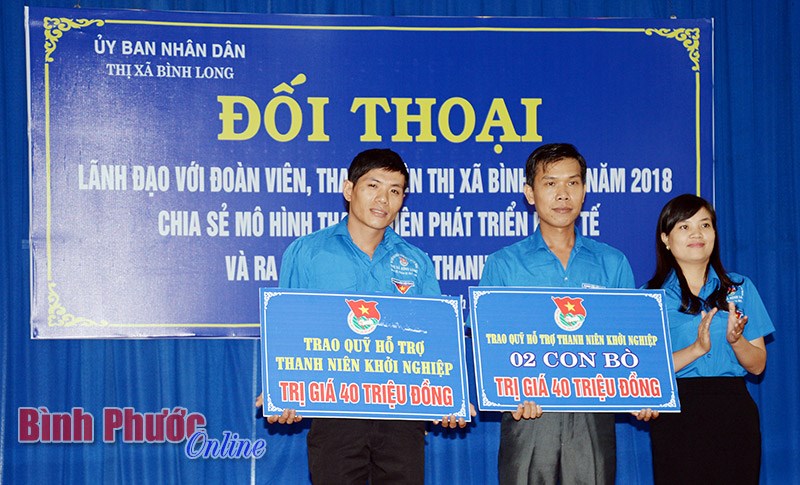 Thị đoàn Bình Long đồng hành với thanh niên lập nghiệp