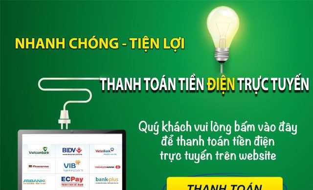 Triển khai thanh toán tiền điện không sử dụng tiền mặt
