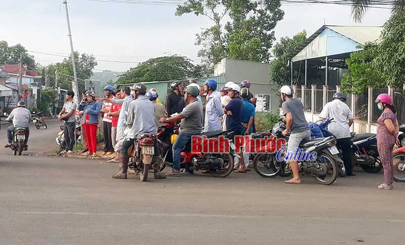 Đồng Xoài: Phát hiện 1 thi thể phụ nữ trên đường Nguyễn Huệ