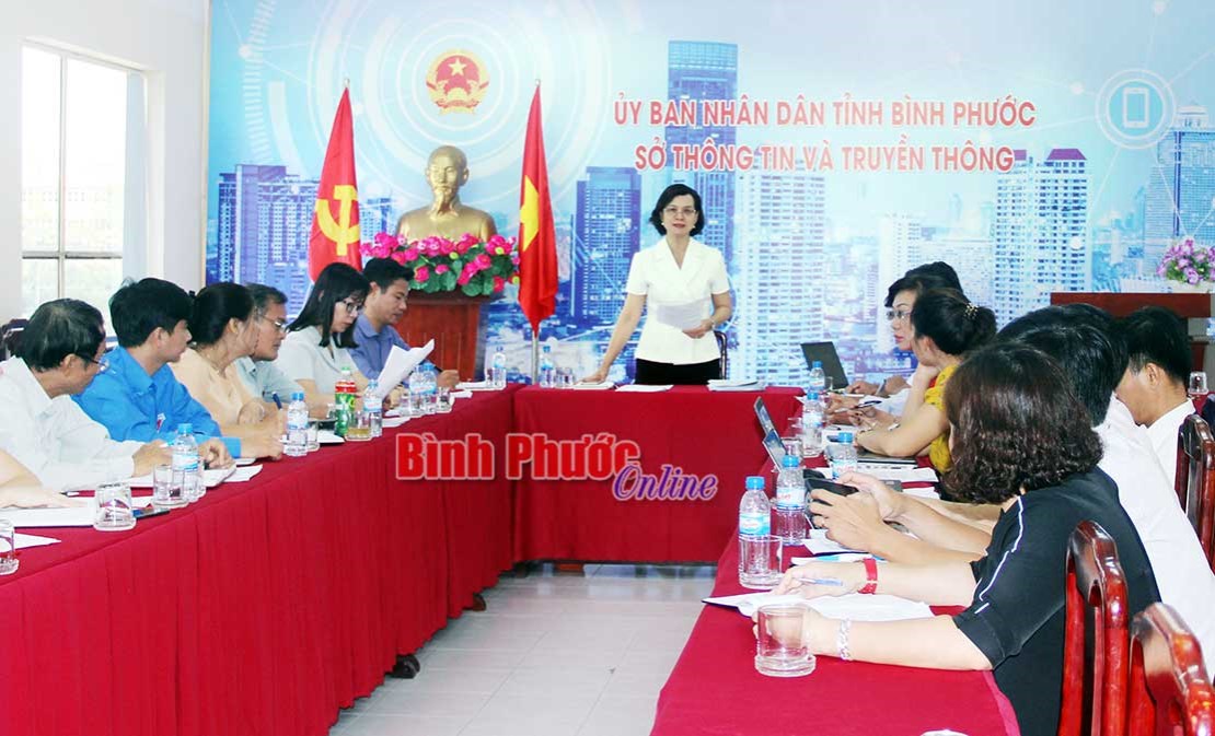 Ban Văn h&oacute;a - X&atilde; hội HĐND tỉnh gi&aacute;m s&aacute;t tại Sở Th&ocirc;ng tin v&agrave; Truyền th&ocirc;ng