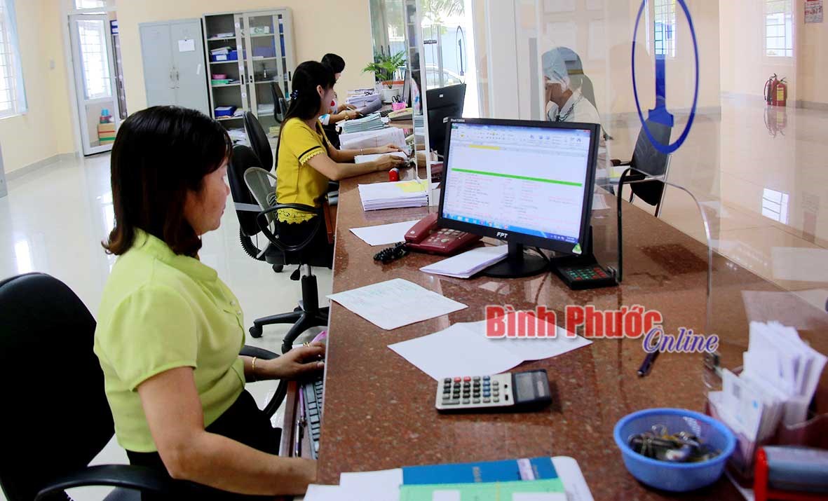 BHXH Đồng Xo&agrave;i giảm 87 thủ tục h&agrave;nh ch&iacute;nh