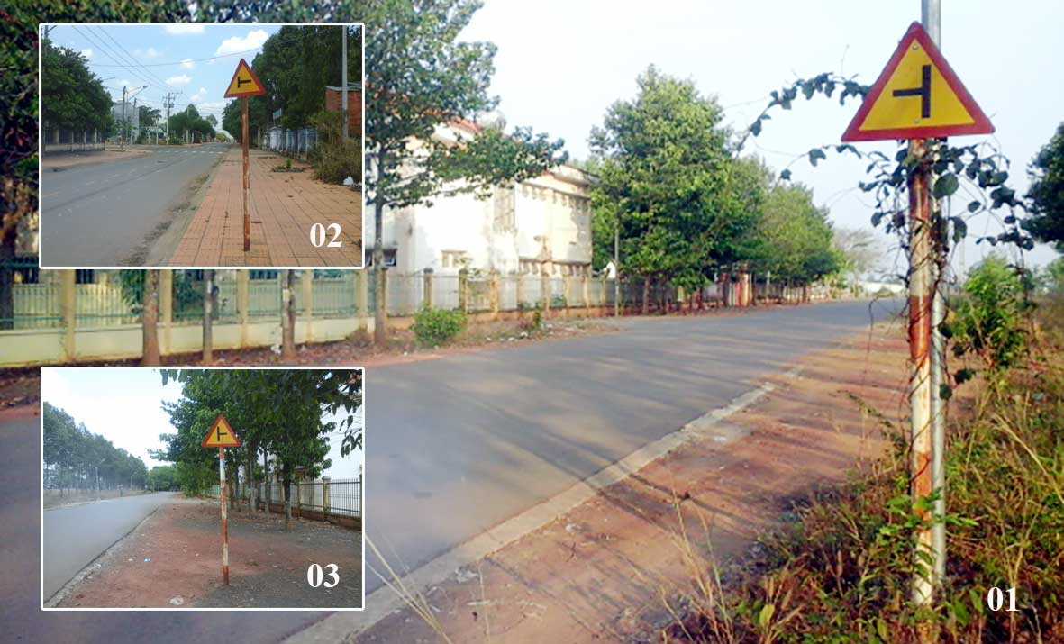 Biển cảnh b&aacute;o sai