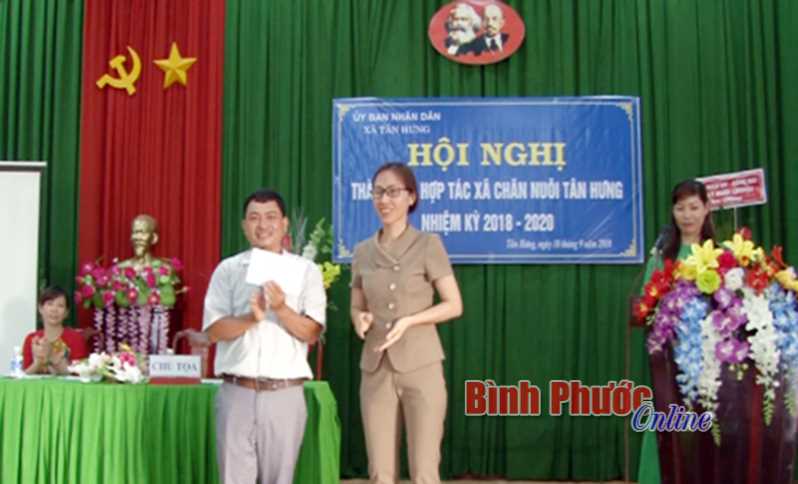 Hớn Quản phát triển kinh tế hợp tác