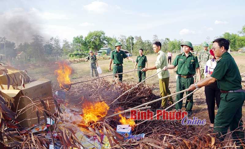 Ti&ecirc;u hủy h&agrave;ng nhập lậu
