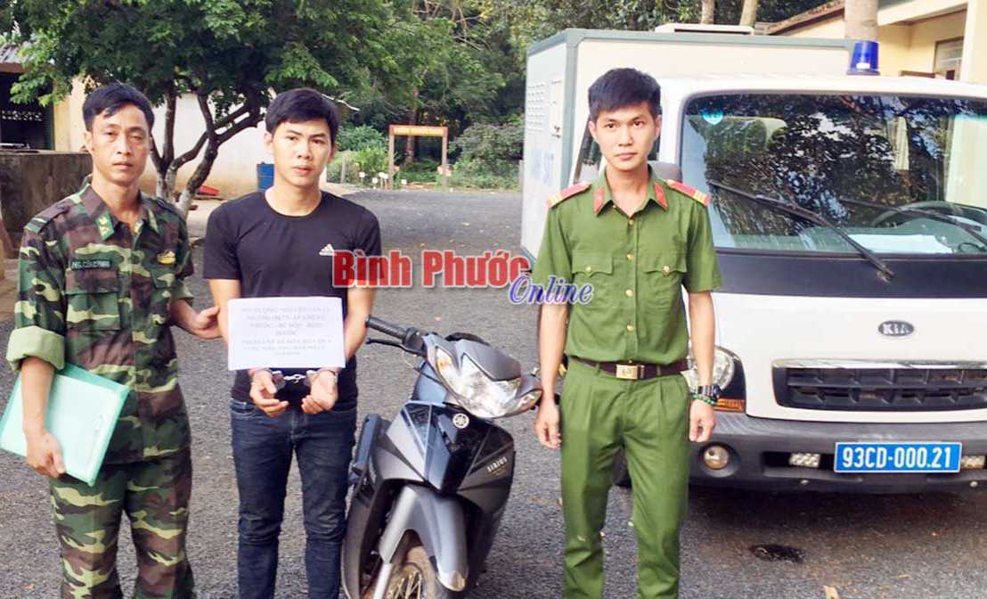 Bắt đối tượng vận chuyển xe máy trộm cắp đi tiêu thụ