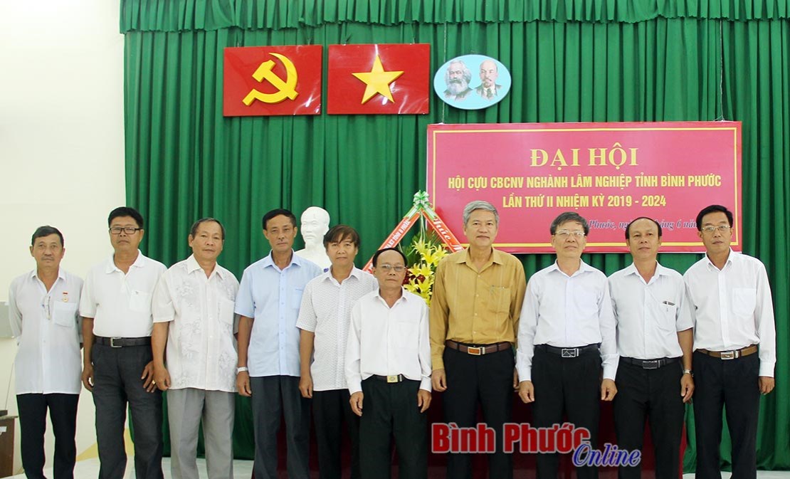 Đại hội Hội Cựu CBCNV ng&agrave;nh l&acirc;m nghiệp tỉnh nhiệm kỳ 2019-2024