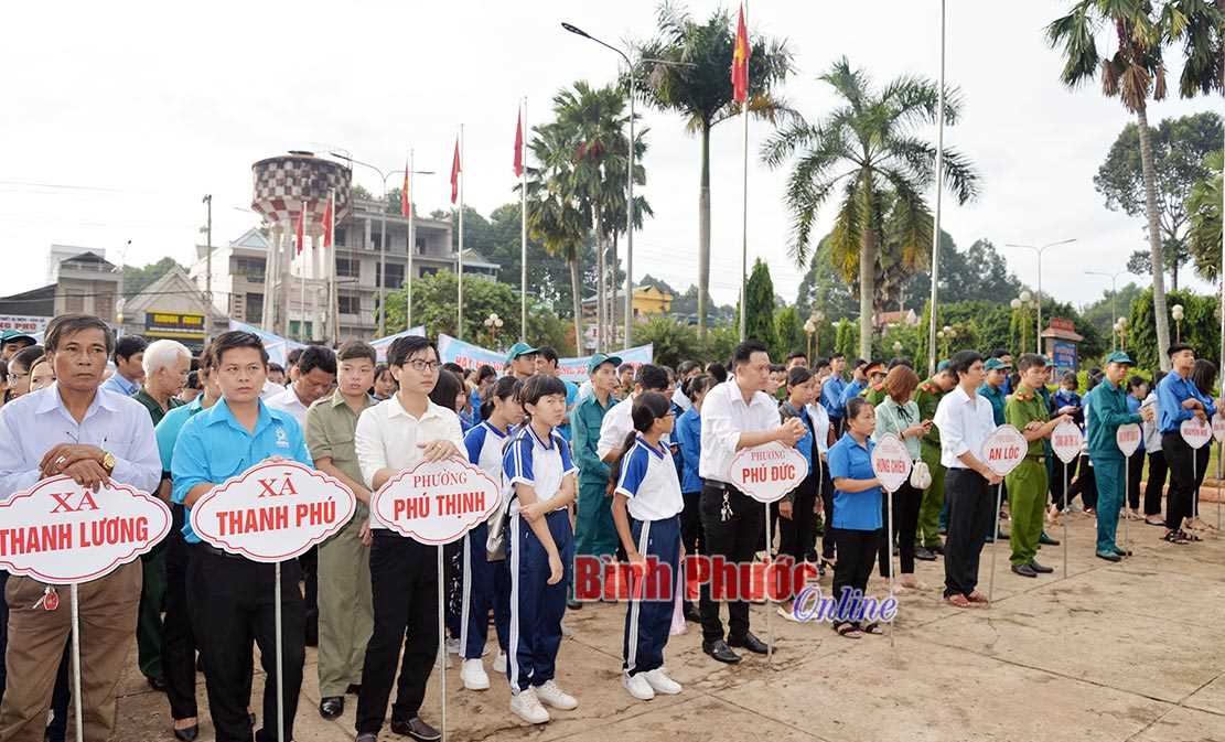 Bình Long hưởng ứng Tuần lễ quốc gia nước sạch và vệ sinh môi trường