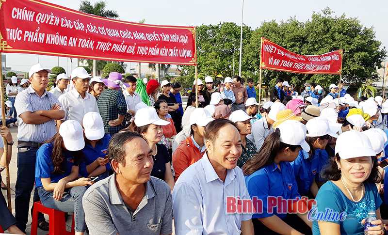 Đồng Xoài phát động Tháng hành động vì ATTP