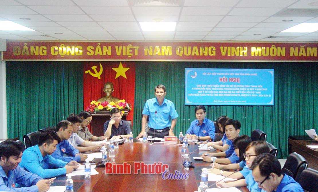 Góp ý dự thảo văn kiện Đại hội đại biểu Hội LHTNVN tỉnh